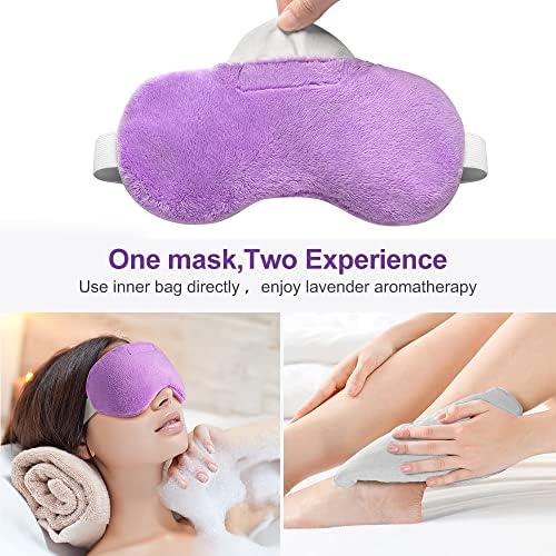 Umisleep Lavender Eye Mask, Weighted Sleep Mask - Image 5