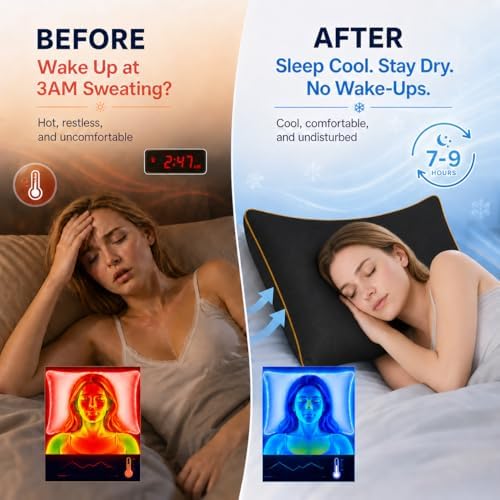 Cooling Pillow Cases for Hot Sleepers: Fall Asleep About 14 Minutes Faster - Image 2