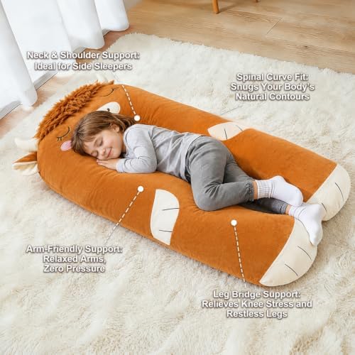 47x23 inch U Shaped Long Plush Body Pillows - Image 2