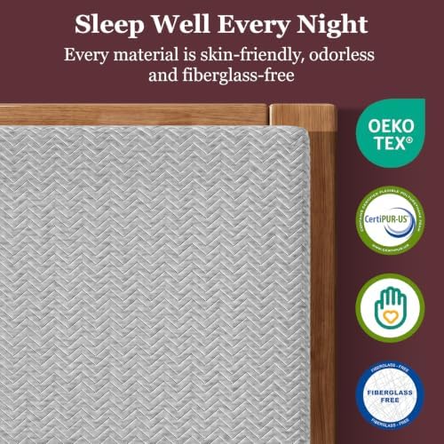 BedStory 4 Inch Twin Size Extra Firm Mattress Topper - Image 2