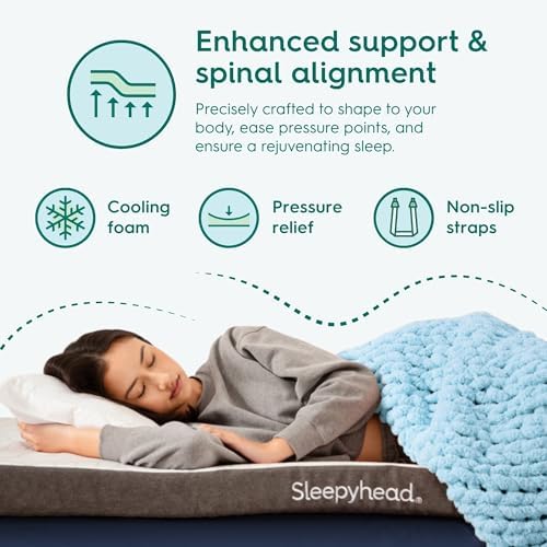 Sleepyhead Twin XL Mattress Topper 2 Inch - Image 4