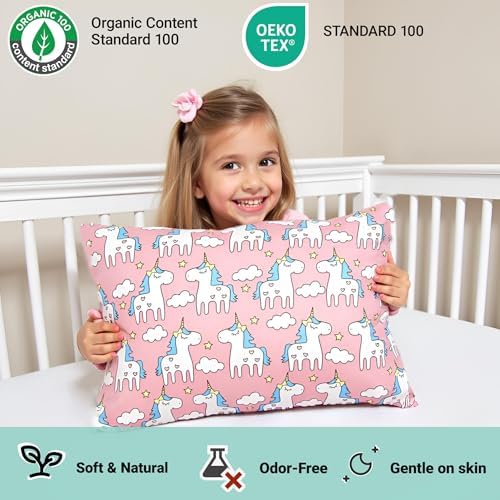 ZPECC Toddler Pillow with Pillowcase 2 Pack - Image 3