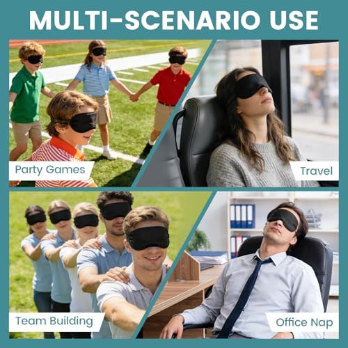 60 PCS Sleep Eye Masks Blindfolds - Image 2