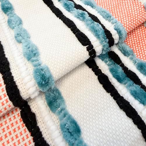 NUYECY Boho Throw Pillow Covers 18x18 Aesthetic Neutral Boucle Couch Pillow - Image 2