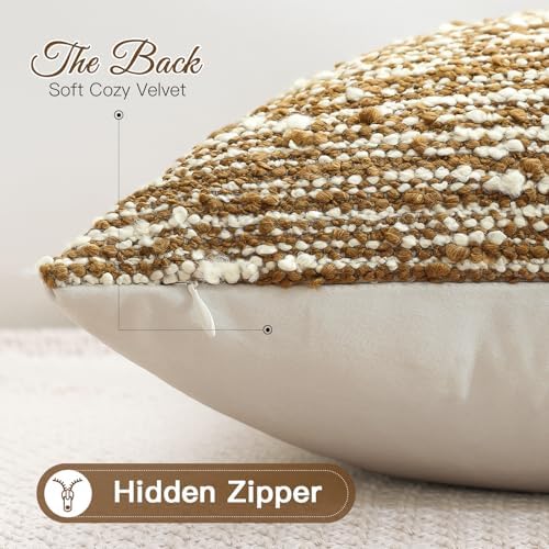 Artscope Throw Pillow Cover 22x22 Super Thick Body Pillow Cover Decorative - Image 4