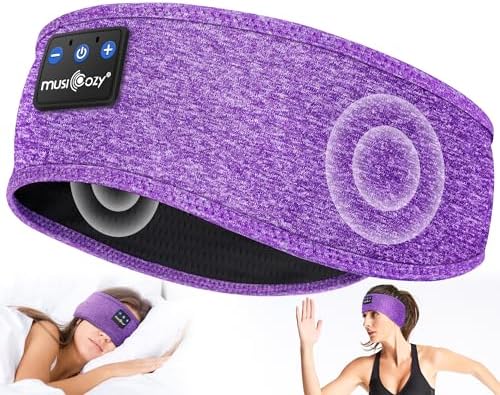 MUSICOZY Bluetooth 5.4 Sleep Headphones Headband Sports Wireless Audio by MUSICOZY