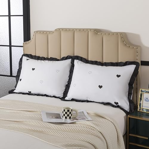 H HOUSEHOLD Brushed Microfiber Ruffled Envelope Pillowcase by HHOUSEHOLD
