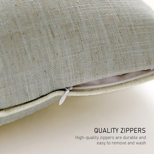 ISAENNE Designer Linen Throw Pillow Cover - Image 5