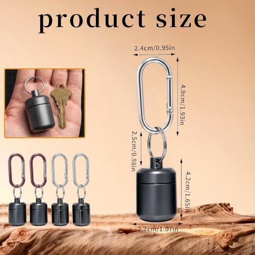 4 Pack Waterproof Aluminum Earplug Case - Image 3