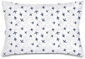 Air Plane Throw Pillow Cases Queen Size Set of 2 Sky Blue White Pillow Cover by Unknown