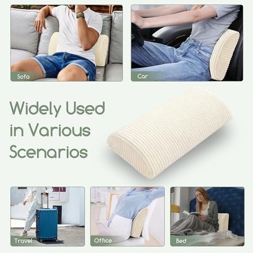 HIGOGOGO Lumbar Support Pillow for Recliner Chair/Accent Chair/Couch, Memory - Image 5