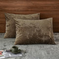 PHF Truly Velvet Pillowcases Standard Size 20" x 26", No Insert by PHF