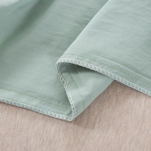H HOUSEHOLD 20x54 Inches Green Body Pillow Cover - Image 4