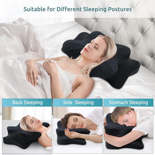 DONAMA Cervical Pillow for Neck and Shoulder Pain Relief, Cooling Contour - Image 2