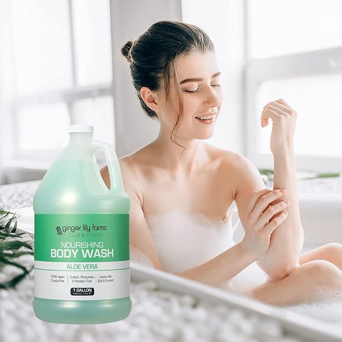 Ginger Lily Farms Club & Fitness Nourishing Body Wash, 100% Vegan & Cruelty-Free - Image 7