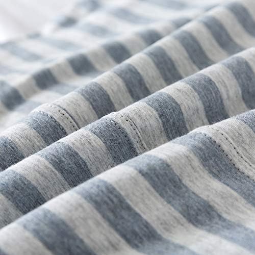 H HOUSEHOLD 100% Jersey Knit Cotton Body Size Pillowcases Set of 1, Super Soft - Image 5