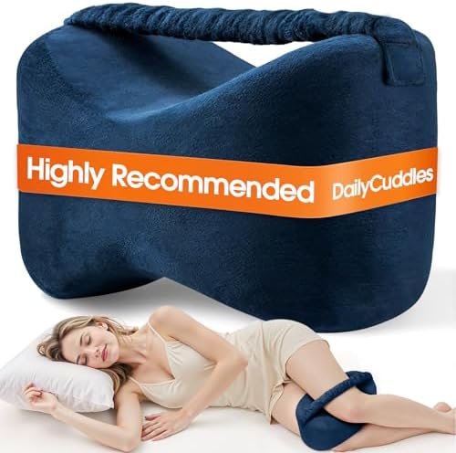 Memory Foam Knee Leg Pillow for Side Sleepers by Unknown