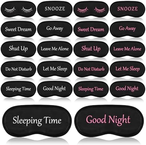 Eurzom 20 Pcs Funny Eye Mask Bulk by Eurzom