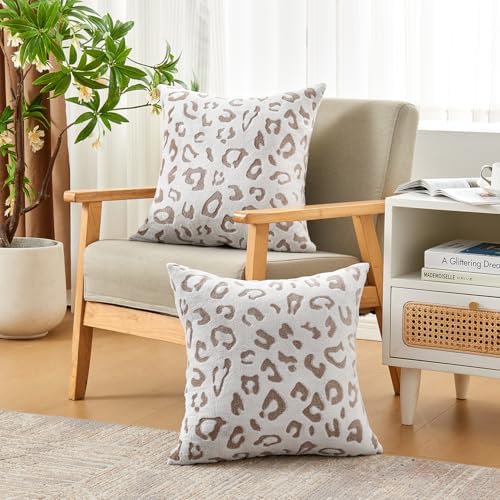 SOCHOW Decorative Throw Pillow Covers 20x20 Inches Set of 2 - Image 4