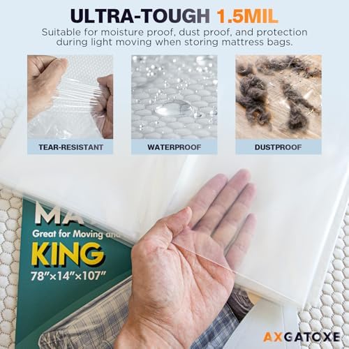 Axgatoxe 2PCS Plastic Mattress Bag - Image 3