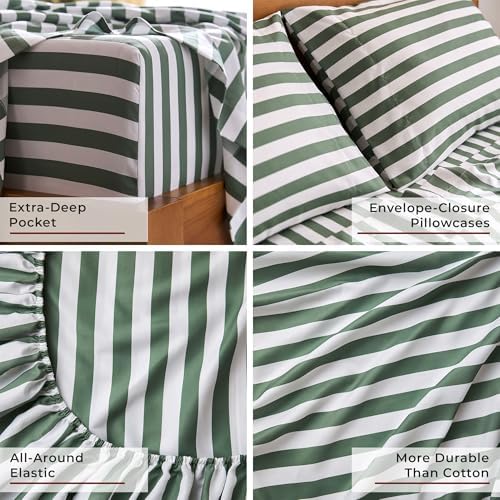 Mellanni Iconic 5-PC, Ultra Soft Sheet Set - Image 6