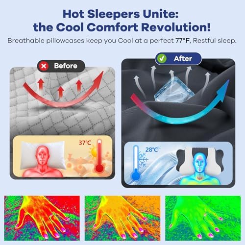 DONAMA Cervical Pillow for Neck Pain, Ergonomic Memory Foam Contour Pillow - Image 7
