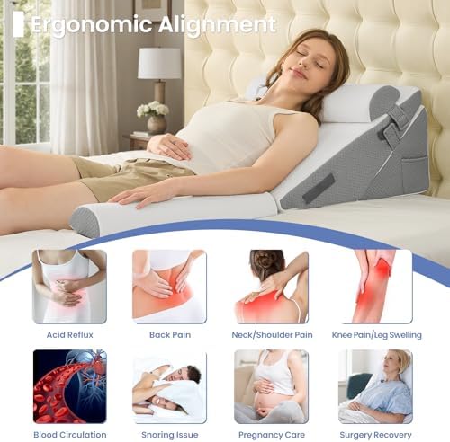 Sasttie Adjustable Wedge Pillow Set - Image 6