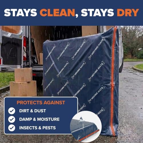 Queen Size Mattress Bag for Moving and Storage - Image 3
