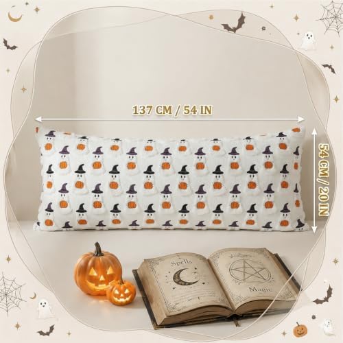 Halloween Body Pillow Cover 20x54 in, Ghost Pillowcase - Image 3