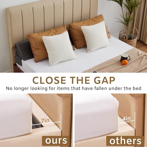 Bedluxe King Bed Wedge Pillow for Headboard, Fill The Gap - Image 3