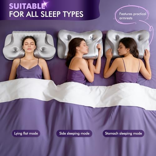 Dayme Orthopedic Memory Foam Pillows – Cooling Cervical Neck Pillow - Image 2
