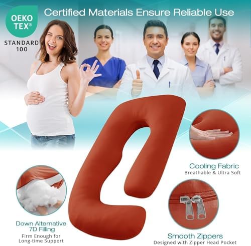 Cooling Pregnancy Pillows for Sleeping - Image 3