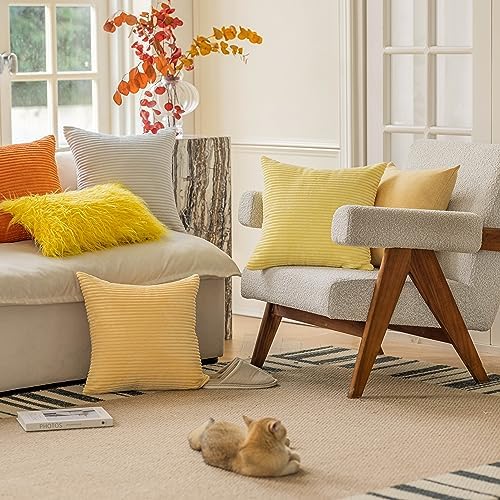 Home Brilliant 22x22 Throw Pillow Covers Decor - Image 5