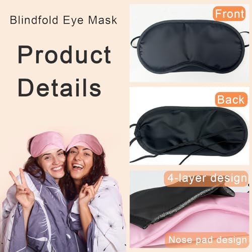 24 Pack Blindfold Eye Mask Cover Sleep Mask - Image 3