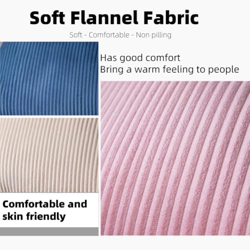 Reading Pillow for Bed Sitting Up, Flannel Back Pillow for Bed Sitting up - Image 4