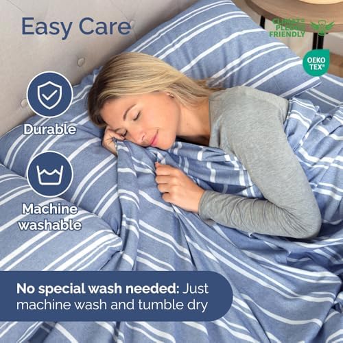 Short Queen Size 4 Piece Bed Sheet Set - Image 6
