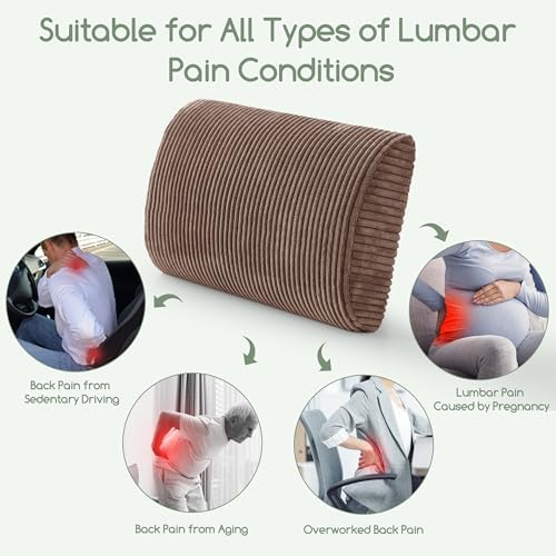 Lumbar Support Pillow for Recliner Chair/Accent Chair/Couch, Extra Large Memory - Image 6