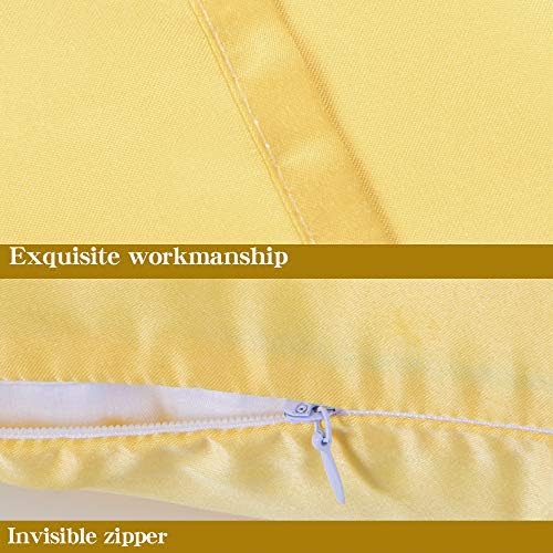 NTBAY King Satin Pillowcases - Image 3