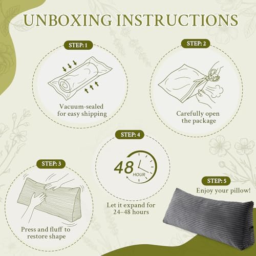 Headboard Pillow King, Headboard Wedge Pillow, Dark Grey - Image 5