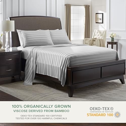 Queen Pillowcases by Pure Bamboo, Genuine 100% Organic Viscose Derived from - Image 3