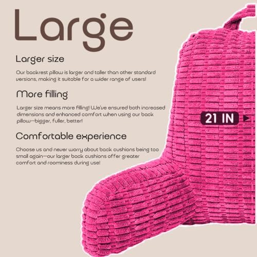 Reading Pillows for Bed Back Rest Pillow for Sitting up - Image 2