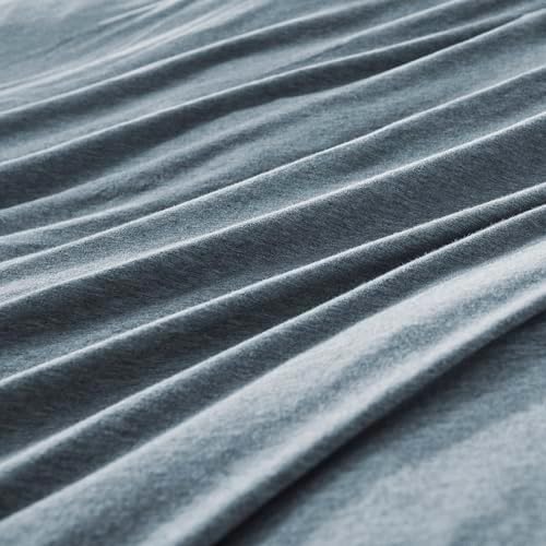 H HOUSEHOLD 100% Jersey Knit Cotton Queen Size Pillowcases Set of 2, Super Soft - Image 5