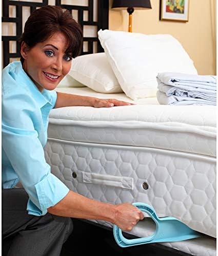 2 Pack-The Original Bed Made EZ Made in USA Mattress Lifter Tool Helps Lift and - Image 2