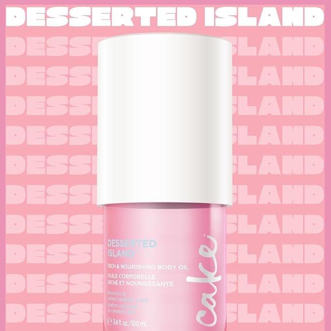 Cake Beauty Body Oil, Desserted Island - Image 2