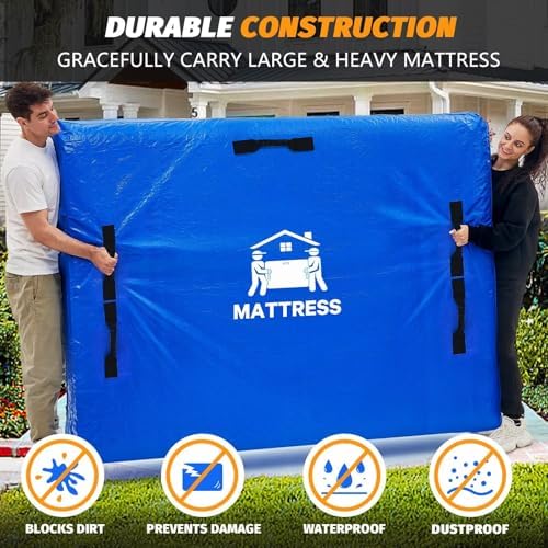 Mattress Bags for Moving, BETU Mattress Protector Waterproof Mattress Cover - Image 4