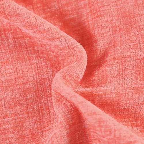 CaliTime Decorative Couch Throw Pillow Covers 18 X 18 Inches Living Coral - Image 2
