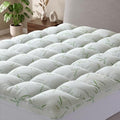 4 Inch Mattress Topper Memory Foam Cooling Bamboo Queen Size by Unknown