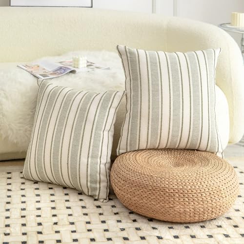 Cethom Decorative Boho Throw Pillow Covers, Farmhouse Textured Pillow Case - Image 3