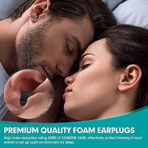 200 Pair Earplugs for Noise Cancelling Ultra Soft Foam Ear Plugs for Sleeping - Image 4