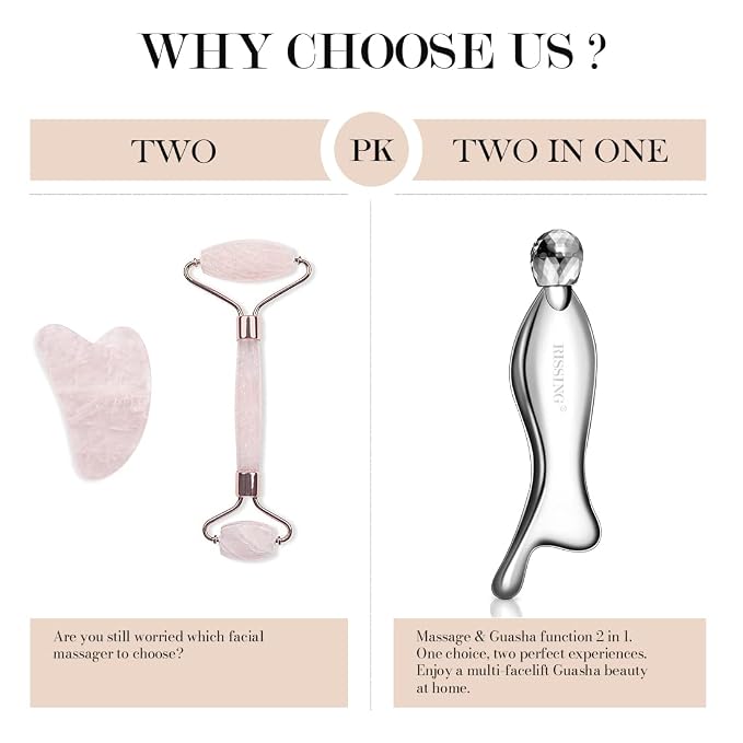 4-in-1 Gua Sha Tools: Stainless Steel Gua Sha Tool, Portable Box, - Image 3